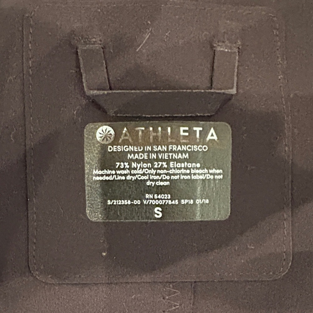 Athleta Double Zip Moto Jacket Size S - Picture 4 of 4